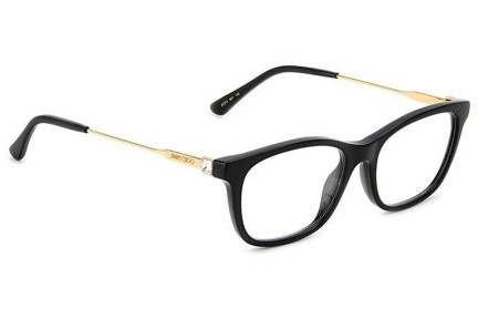 Okulary korekcyjne Jimmy Choo JC374 807 Prostokątne Czarne