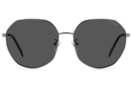 Слънчеви очила Polaroid PLD4140/G/S/X KB7/M9 Polarized Квадратни Сребърна