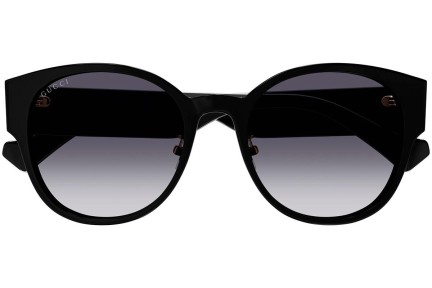 Okulary przeciwsłoneczne Gucci GG1304SK 001 Okrągłe Czarne
