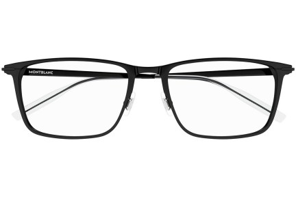 Okulary korekcyjne Mont Blanc MB0285OA 004 Prostokątne Czarne