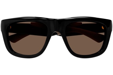 Okulary przeciwsłoneczne Bottega Veneta BV1233S 002 Kwadratowe Czarne