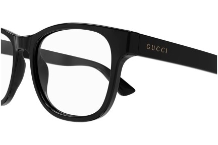 Okulary korekcyjne Gucci GG1344O 005 Prostokątne Czarne