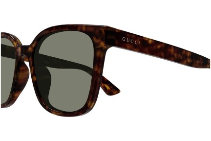 Okulary przeciwsłoneczne Gucci GG1346SK 003 Okrągłe Havana