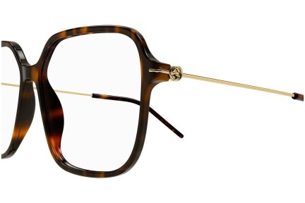 Okulary korekcyjne Gucci GG1271O 002 Kwadratowe Havana