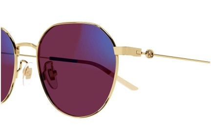 Okulary przeciwsłoneczne Gucci GG0684S 001 blue-light [non-prescription] Prostokątne Złote