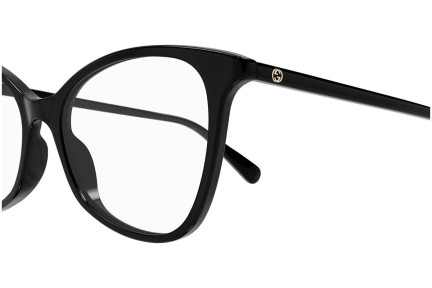 Okulary korekcyjne Gucci GG1360O 001 Okrągłe Czarne