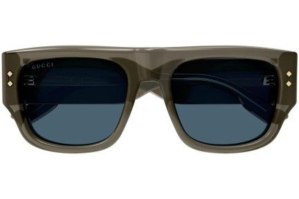 Okulary przeciwsłoneczne Gucci GG1262S 003 Kwadratowe Zielone