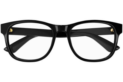 Okulary korekcyjne Gucci GG1344O 005 Prostokątne Czarne