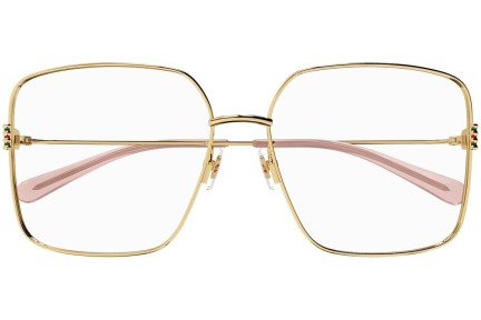 Ochelari Gucci GG1284OA 001 Pătrați Aurii