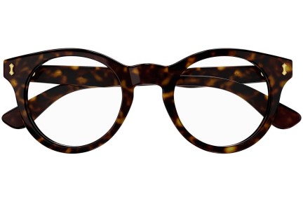 Okulary korekcyjne Gucci GG1266O 004 Owalne Havana