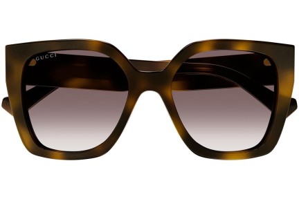 Okulary przeciwsłoneczne Gucci GG1300S 003 Kwadratowe Havana