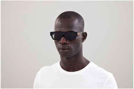 Okulary przeciwsłoneczne Gucci GG1301S 001 Prostokątne Czarne