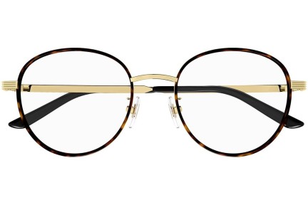 Okulary korekcyjne Gucci GG1353OA 002 Okrągłe Złote