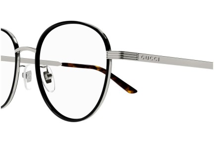 Okulary korekcyjne Gucci GG1353OA 003 Okrągłe Czarne