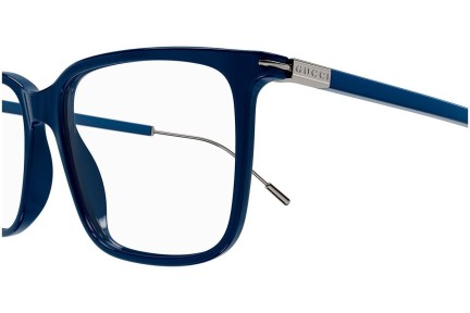 Okulary korekcyjne Gucci GG1273O 003 Kwadratowe Niebieskie