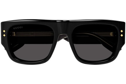 Okulary przeciwsłoneczne Gucci GG1262S 001 Kwadratowe Czarne
