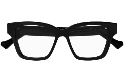 Okulary korekcyjne Gucci GG1302O 004 Kwadratowe Czarne