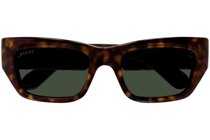 Okulary przeciwsłoneczne Gucci GG1296S 004 Prostokątne Havana