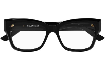 Okulary korekcyjne Balenciaga BB0274O 001 Kwadratowe Czarne