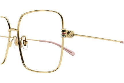 Ochelari Gucci GG1284OA 001 Pătrați Aurii