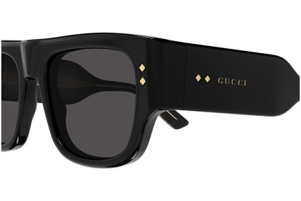 Okulary przeciwsłoneczne Gucci GG1262S 001 Kwadratowe Czarne