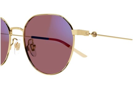 Okulary przeciwsłoneczne Gucci GG0684S 001 blue-light [non-prescription] Prostokątne Złote