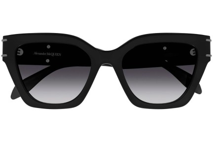 Okulary przeciwsłoneczne Alexander McQueen AM0398S 001 Kwadratowe Czarne