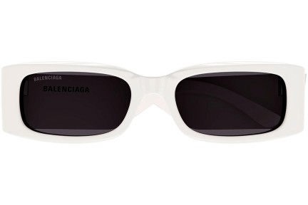 Okulary przeciwsłoneczne Balenciaga BB0260S 003 Prostokątne Białe