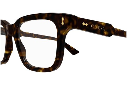 Okulary korekcyjne Gucci GG1265O 008 Prostokątne Havana
