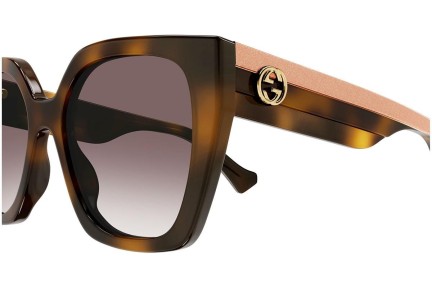 Okulary przeciwsłoneczne Gucci GG1300S 003 Kwadratowe Havana