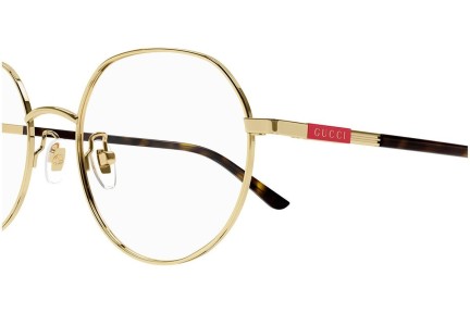 Okulary korekcyjne Gucci GG1349O 004 Nieregularny Złote