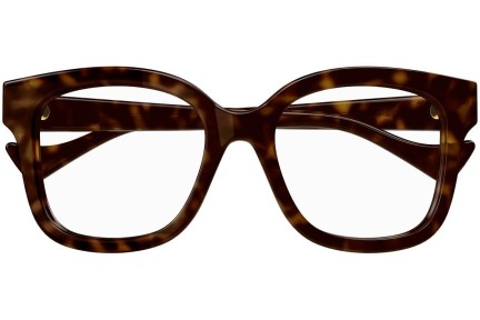 Okulary korekcyjne Gucci GG1258O 005 Kwadratowe Havana