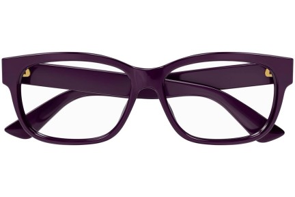 Okulary korekcyjne Gucci GG1341O 004 Prostokątne Fioletowe
