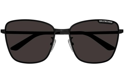 Okulary przeciwsłoneczne Balenciaga BB0279SA 001 Kwadratowe Czarne