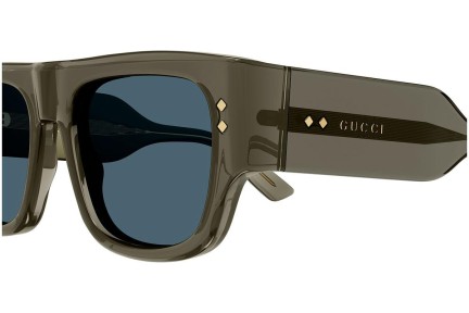 Okulary przeciwsłoneczne Gucci GG1262S 003 Kwadratowe Zielone