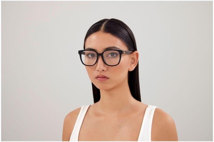 Okulary korekcyjne Gucci GG1305OA 001 Okrągłe Czarne