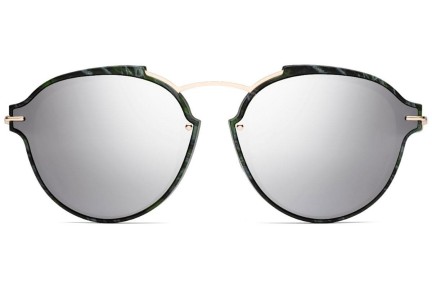Okulary przeciwsłoneczne Dior Eclat GC1/DC Polarized Okrągłe Zielone