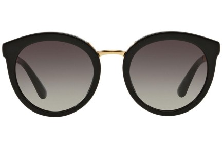 Слънчеви очила Dolce & Gabbana DG4268 501/8G С голям размер Черна