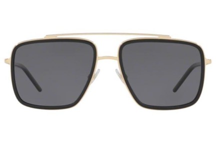 Ochelari de soare Dolce & Gabbana DG2220 02/81 Polarized Pătrați Negri