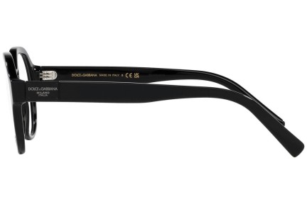 Okulary korekcyjne Dolce & Gabbana DG3367 501 Nieregularny Czarne