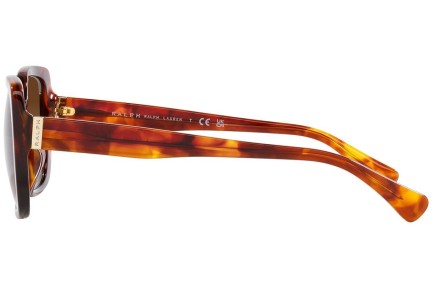Okulary przeciwsłoneczne Ralph by Ralph Lauren RA5298U 601113 Kwadratowe Havana