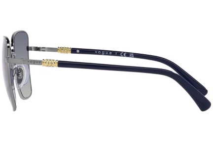 Okulary przeciwsłoneczne Vogue Eyewear VO4277SB 548/4L Kocie oczy Srebrne