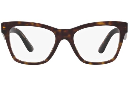 Okulary korekcyjne Dolce & Gabbana DG3374 502 Kwadratowe Havana