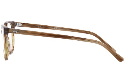 Okulary korekcyjne Ray-Ban Elliot RX5397 8255 Okrągłe Havana