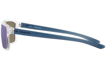 Okulary przeciwsłoneczne Arnette Mwamba AN4322 275522 Polarized Prostokątne Przezroczyste