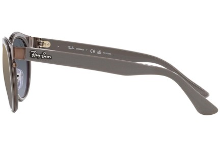 Okulary przeciwsłoneczne Ray-Ban Bonnie RB3710 9260J0 Polarized Okrągłe Zielone