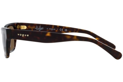 Okulary przeciwsłoneczne Vogue Eyewear VO5514S W65673 Kocie oczy Havana