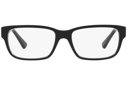 Okulary korekcyjne Prada PR18ZV 1BO1O1 Prostokątne Czarne