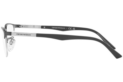 Okulary korekcyjne Emporio Armani EA1142 3003 Prostokątne Srebrne