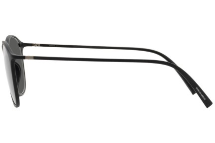 Okulary przeciwsłoneczne Giorgio Armani AR8186U 504287 Okrągłe Czarne